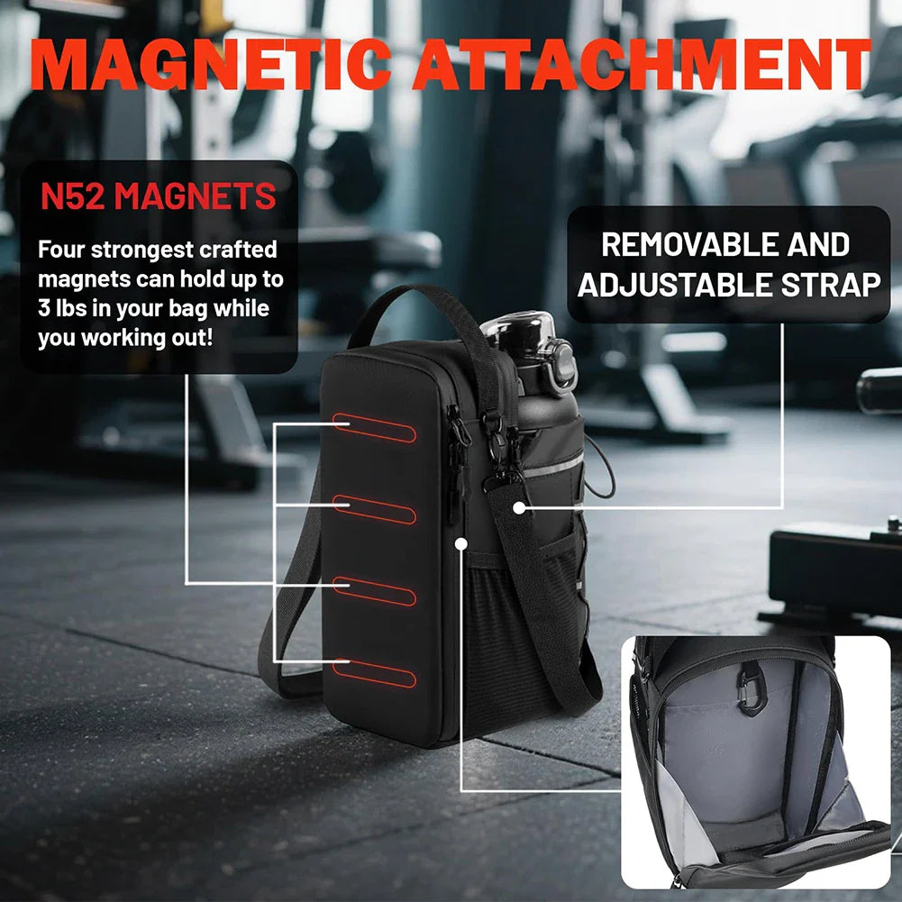 Magnetic Gym Crossbody Bag