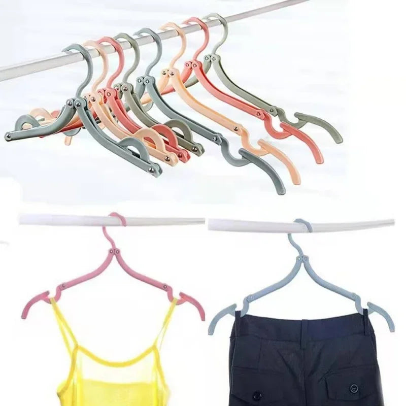 Foldable Travel Clothes Hanger