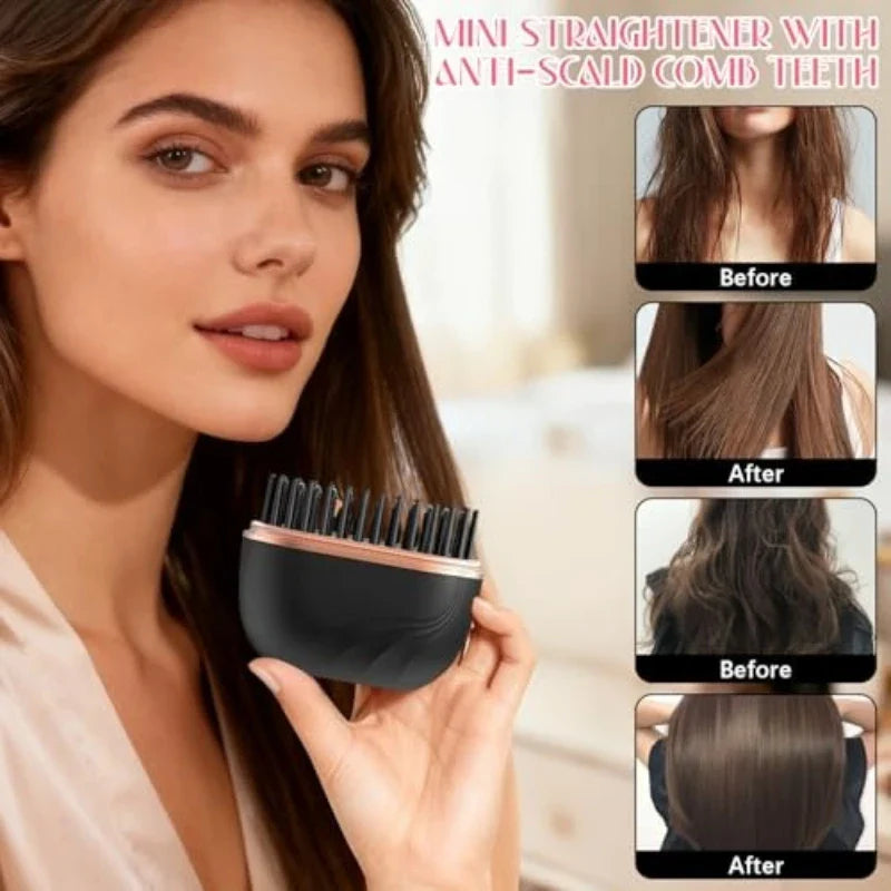 Mini hair straightener