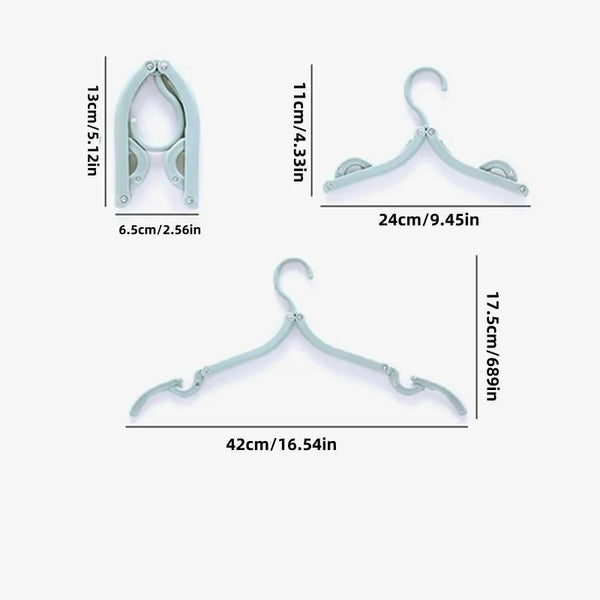 Foldable Travel Clothes Hanger