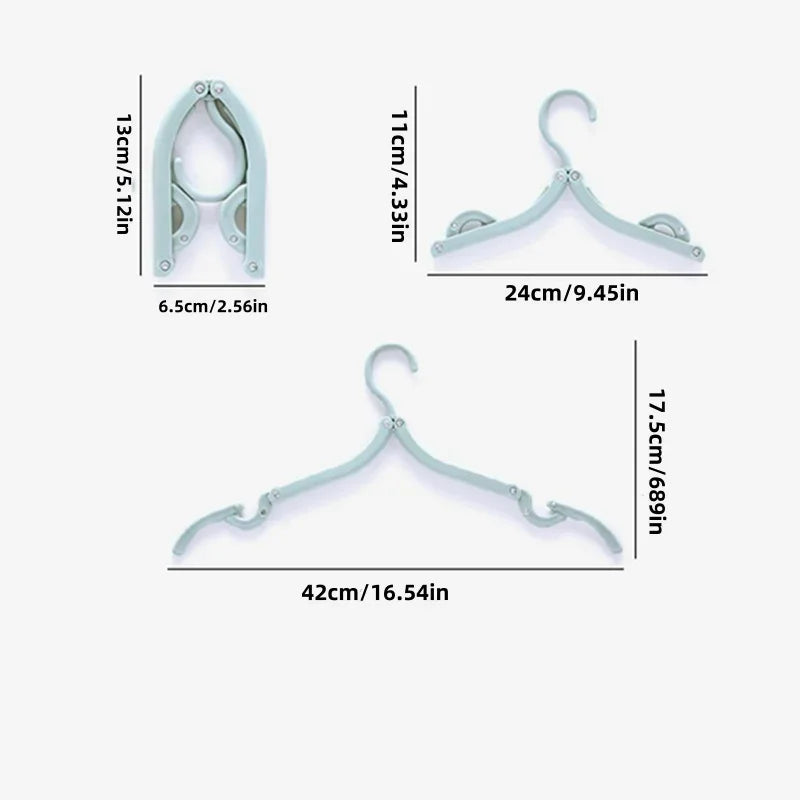 Foldable Travel Clothes Hanger