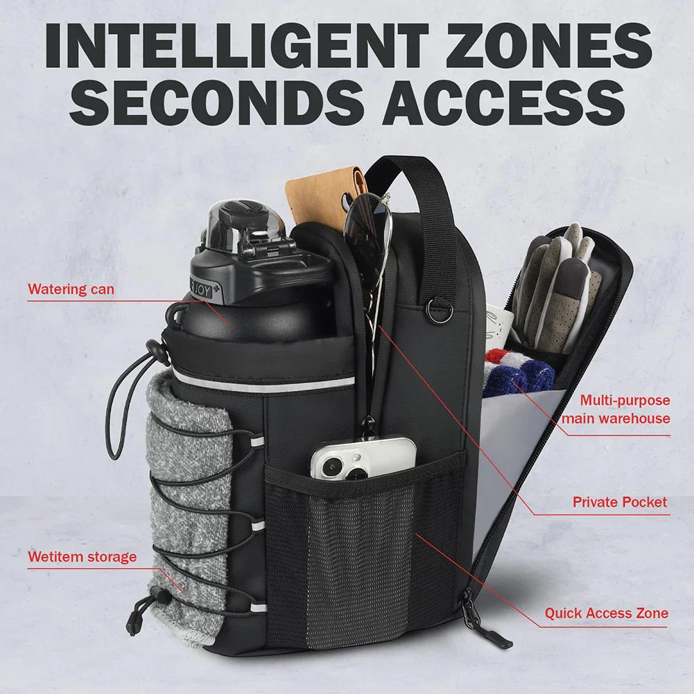 Magnetic Gym Crossbody Bag